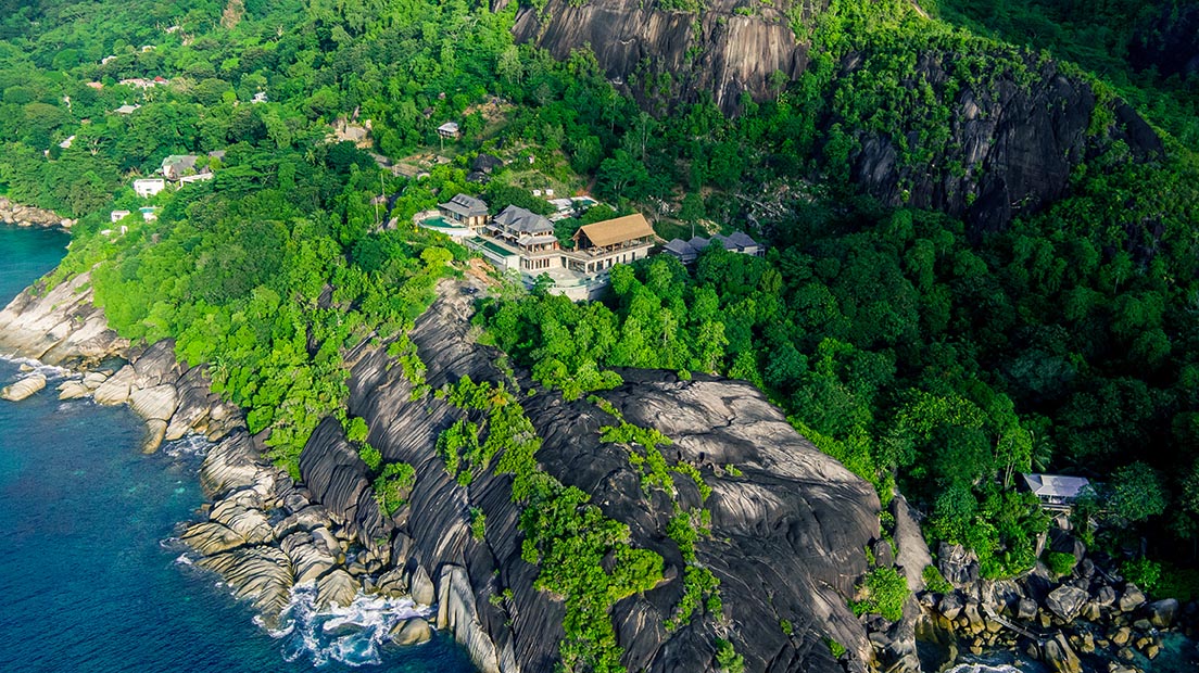 Luxury Exterior of Seychelles Project