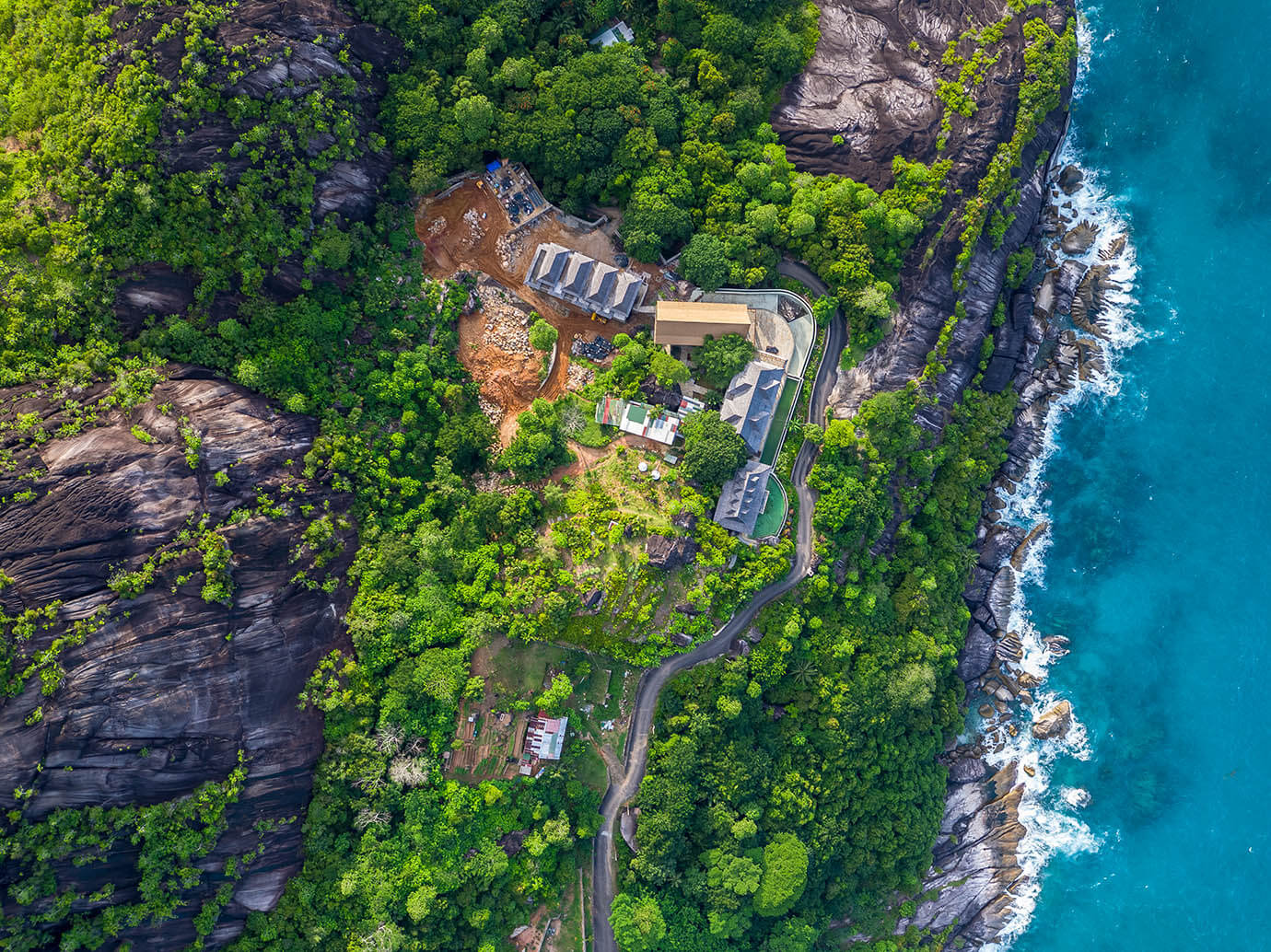 Luxury Exterior of Seychelles Project