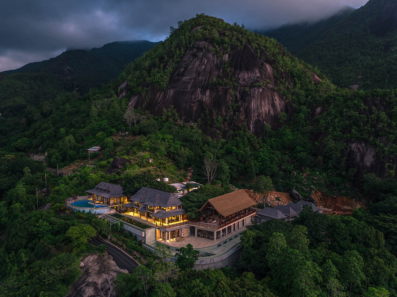 Luxury Exterior of Seychelles Project