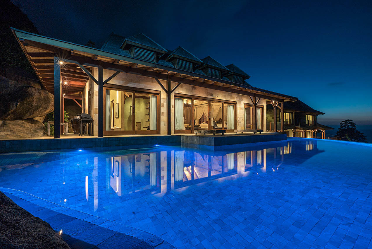 Luxury Exterior of Seychelles Project