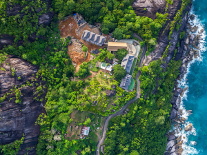 Luxury Exterior of Seychelles Project